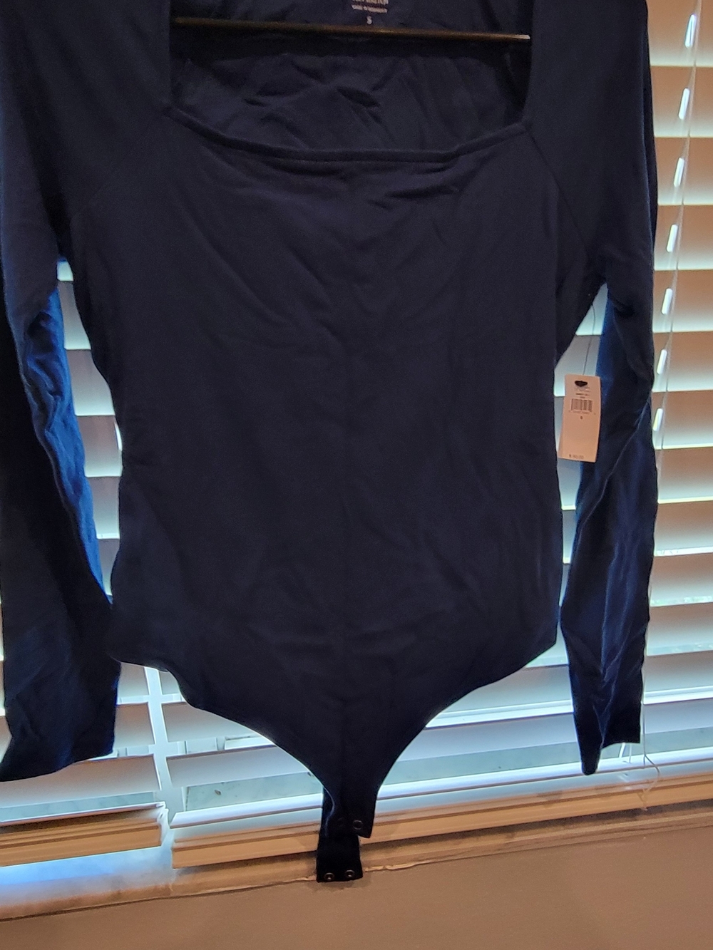 Banana Republic Long-Sleeve Bodysuit - Navy